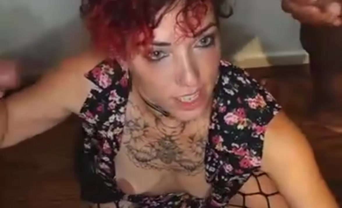 un gros bukkake a l hotel pour cette chienne